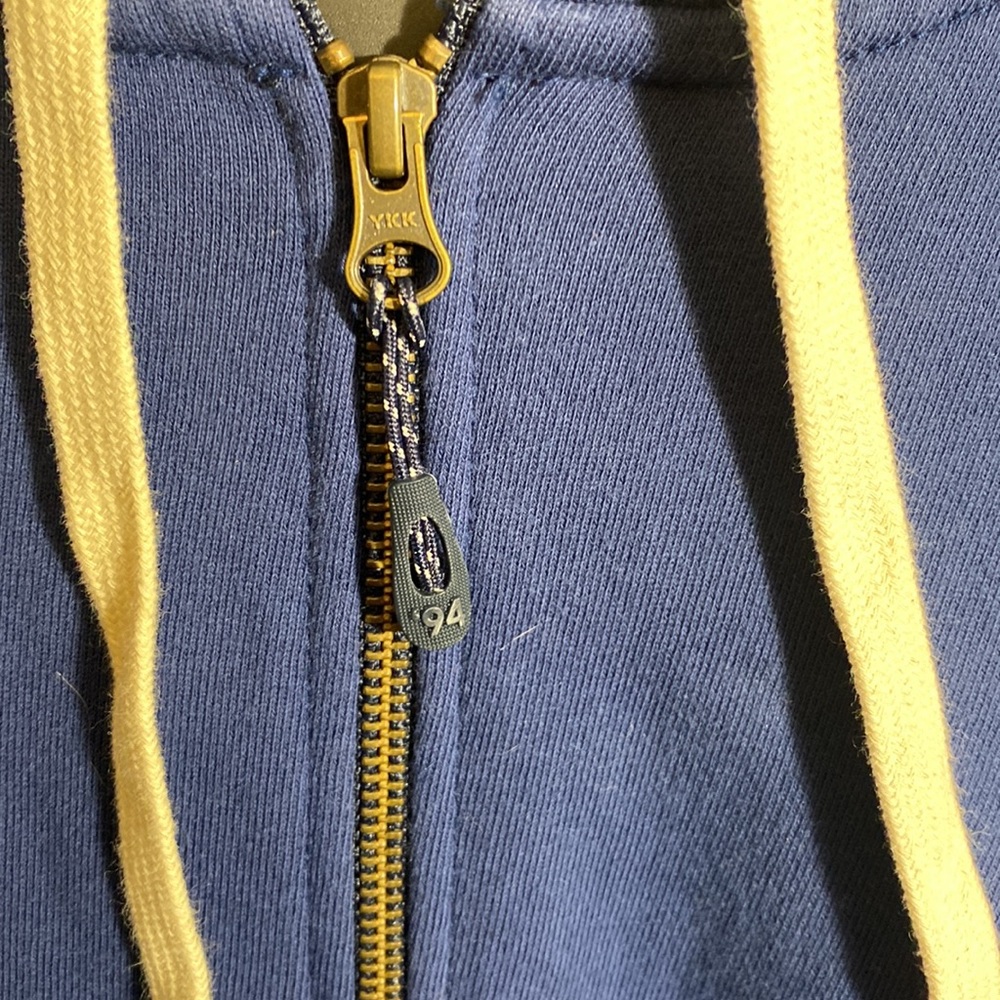 Over-Sized Life Is Good Zip-Up Sweater - Picture 3 of 9